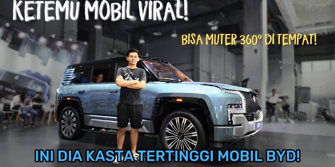Mobil BYD Yangwang U8 Di Lengkapi Teknologi Quad-Motor E⁴