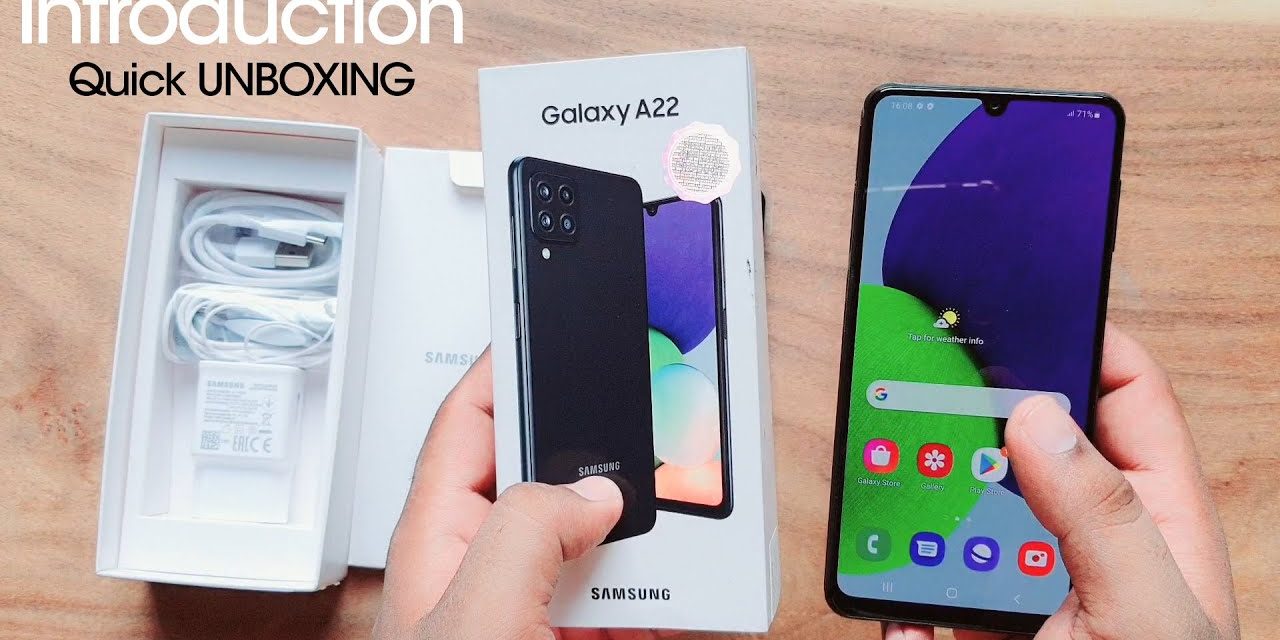 Galaxy A22 Dilengkapi Dengan Kamera Belakang Quad Core