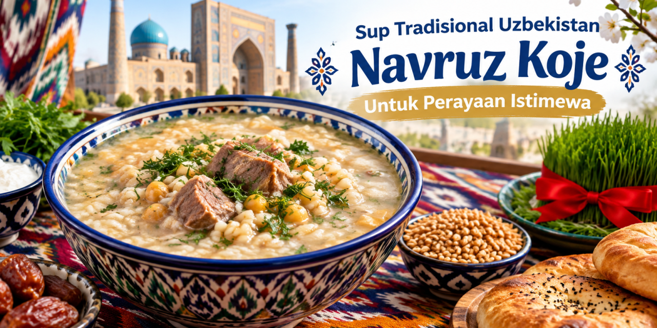 Sup Tradisional Uzbekistan Navruz Koje Untuk Perayaan Istimewa