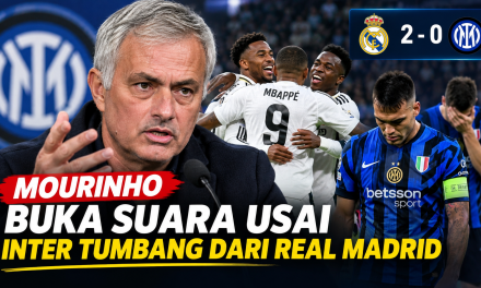 Mourinho Buka Suara Usai Inter Tumbang Dari Real Madrid