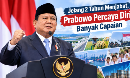 Jelang 2 Tahun Menjabat, Prabowo Percaya Diri Banyak Capaian
