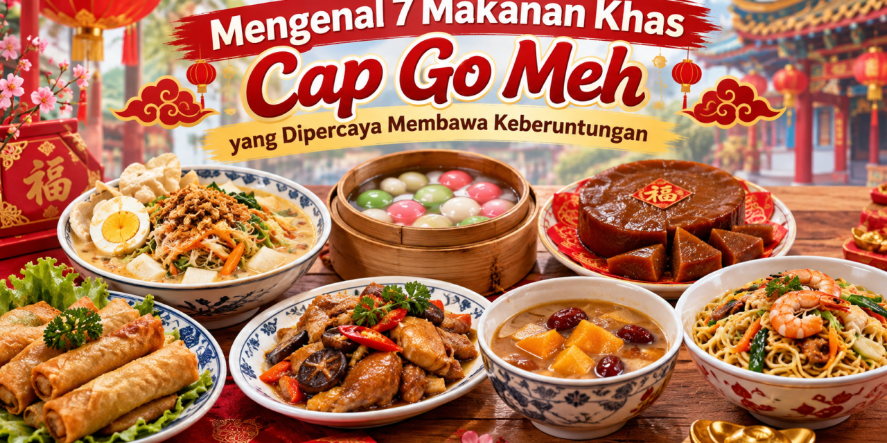 Mengenal 7 Makanan Cap Go Meh Membawa Keberuntungan